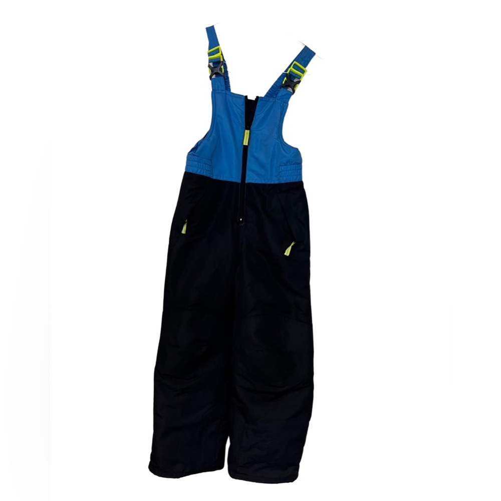 CHAMPION Ski Bib Kids Blue and Black Overalls
